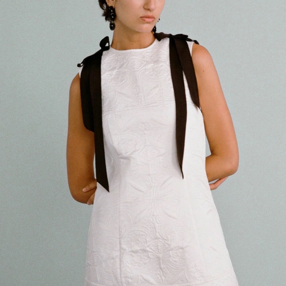 LOVAAN 'Lena' Dress in White (NWT) - Picture 6 of 9